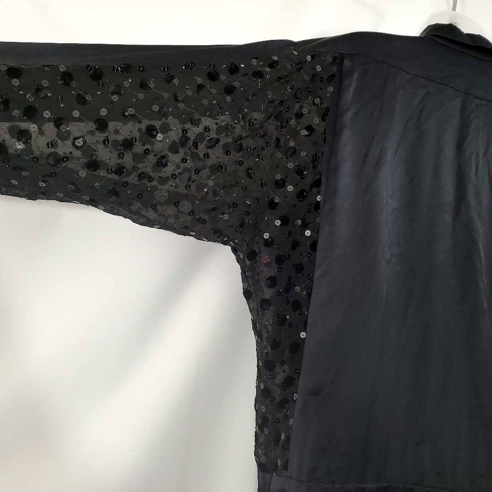 Escada Satin And Sequined Blouse - Picture 6 of 8